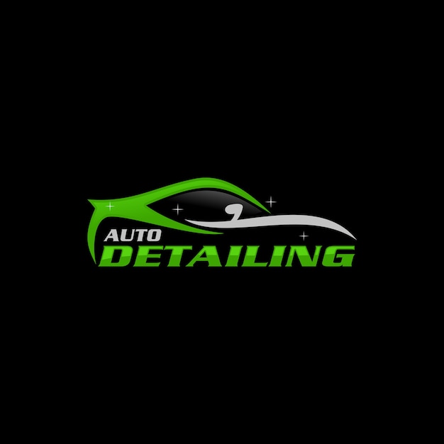 Plantilla de logotipo de detalle automático