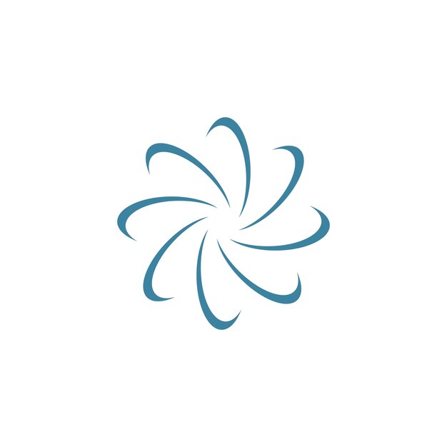 Plantilla de logotipo de diseño de flores de Vector de belleza