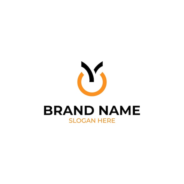 plantilla de logotipo de diseño plano