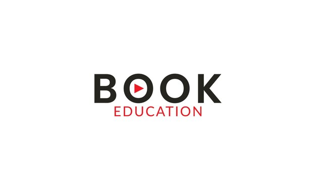plantilla de logotipo de educación creativa en línea aislada sobre fondo blanco