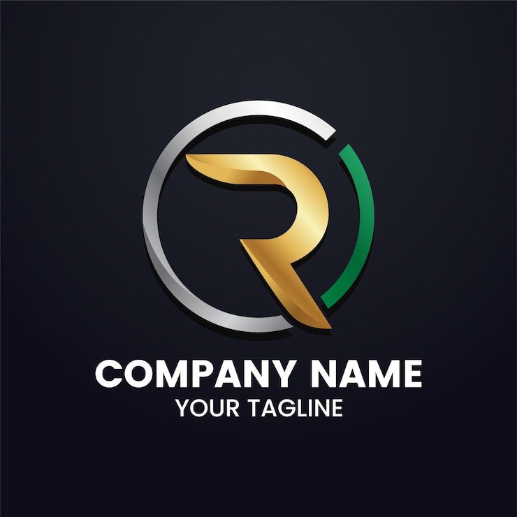 Vector plantilla de logotipo elegante moderno inspirador