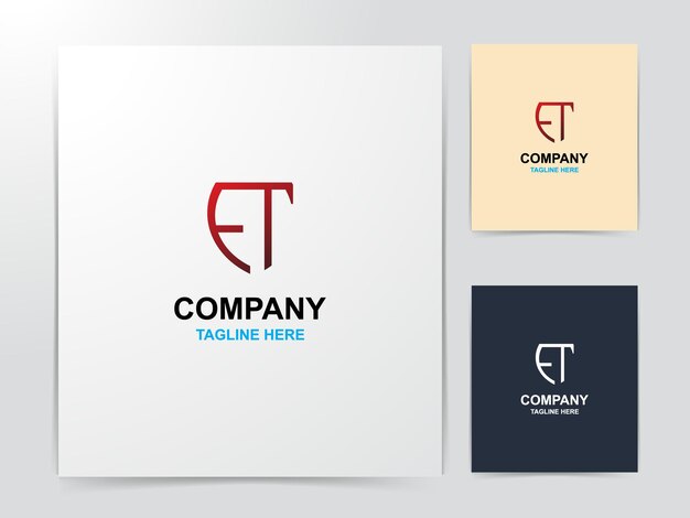 plantilla de logotipo de empresa creativa