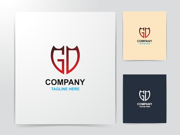 plantilla de logotipo de empresa creativa