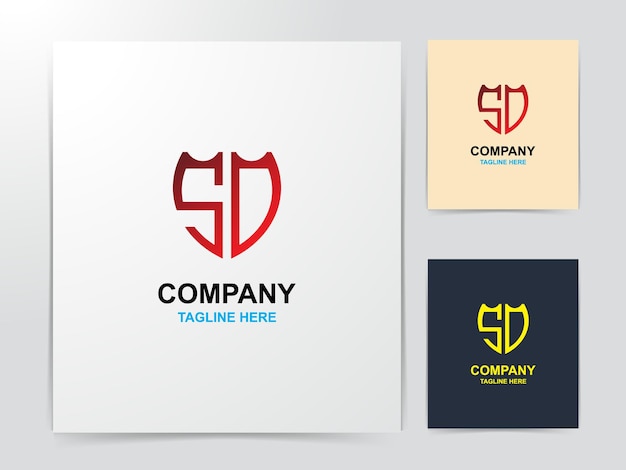 plantilla de logotipo de empresa creativa