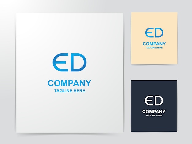 plantilla de logotipo de empresa creativa