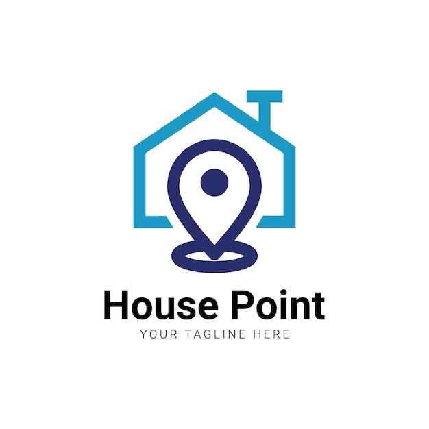 Plantilla de logotipo de empresa inmobiliaria