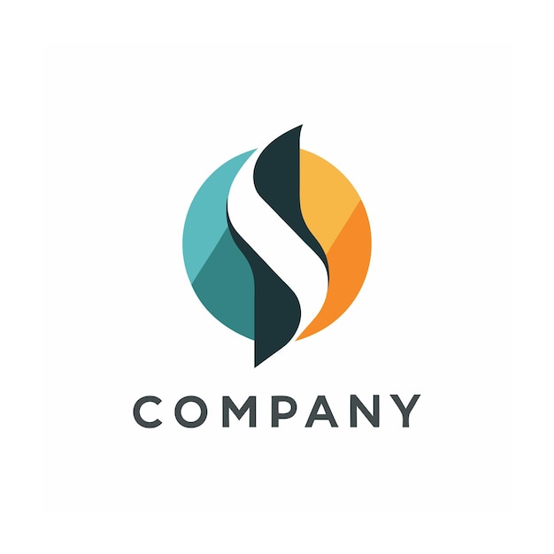 plantilla de logotipo de la empresa minimalista