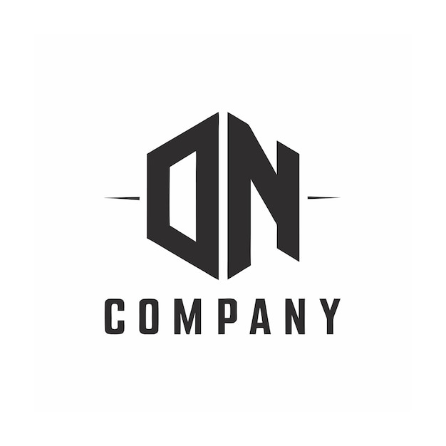 plantilla de logotipo de la empresa minimalista