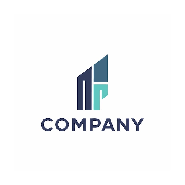 plantilla de logotipo de la empresa minimalista