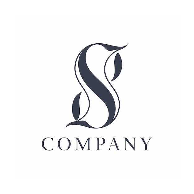 plantilla de logotipo de la empresa minimalista