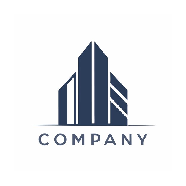 plantilla de logotipo de la empresa minimalista