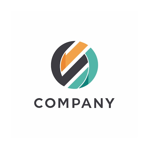 plantilla de logotipo de la empresa minimalista