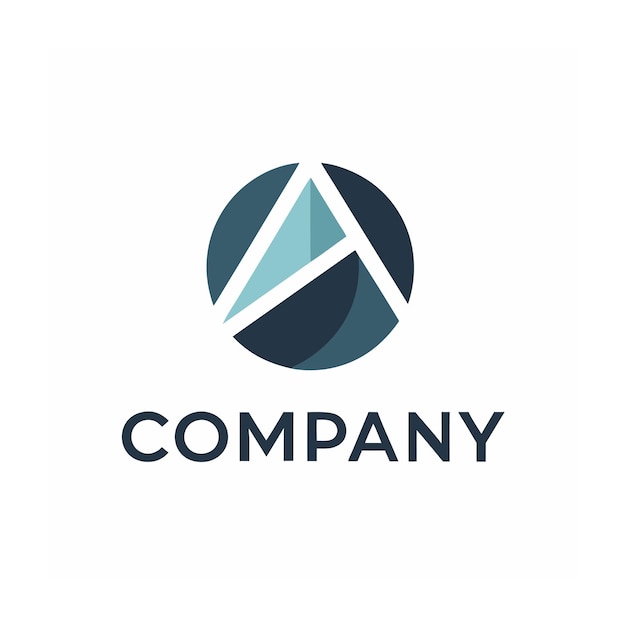 plantilla de logotipo de la empresa minimalista