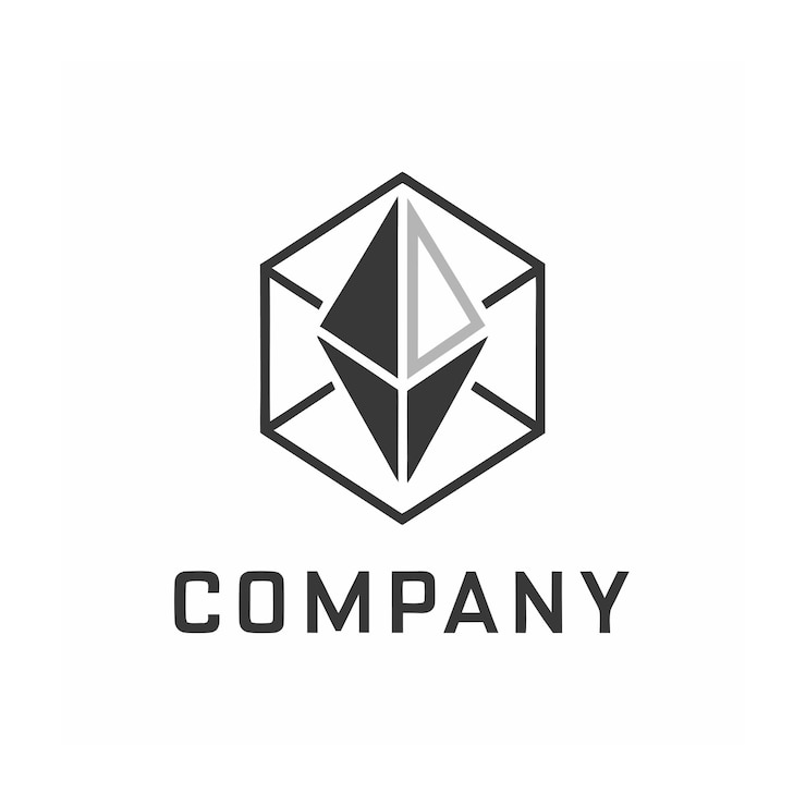 Vector plantilla de logotipo de la empresa minimalista