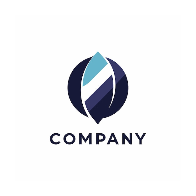 plantilla de logotipo de la empresa minimalista