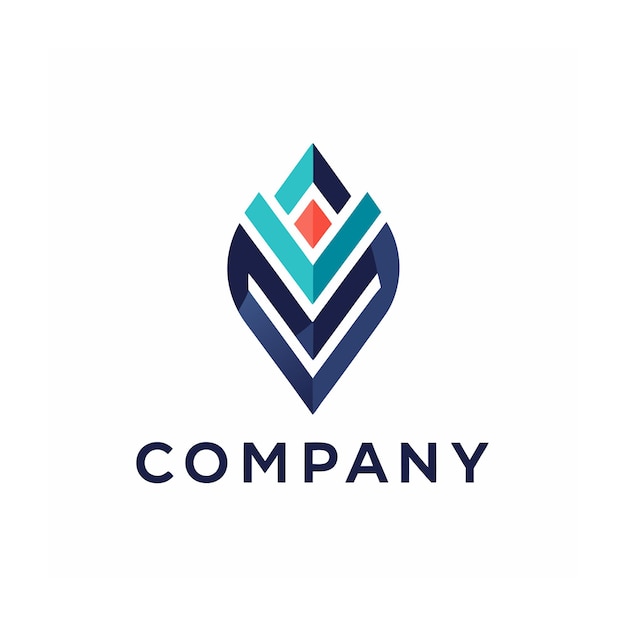 plantilla de logotipo de la empresa minimalista