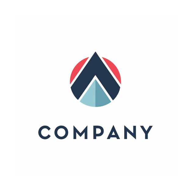 plantilla de logotipo de la empresa minimalista