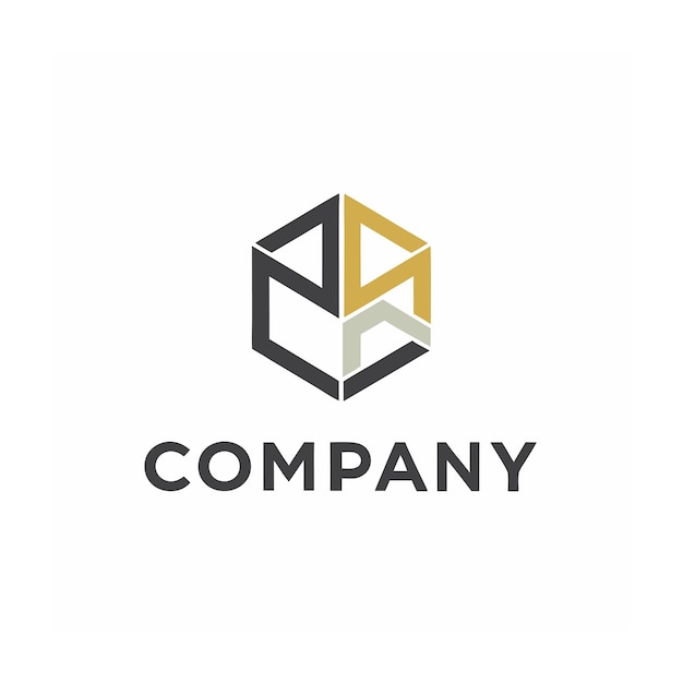 plantilla de logotipo de la empresa minimalista