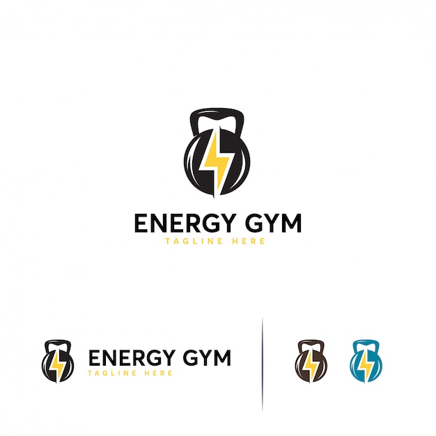 Plantilla de logotipo de Energy Gym