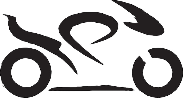 Plantilla de logotipo de equipo de carreras de bicicletas callejeras
