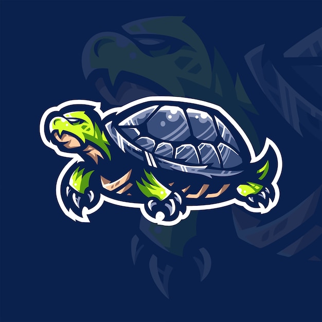 Plantilla de logotipo del equipo Turtle E-sports