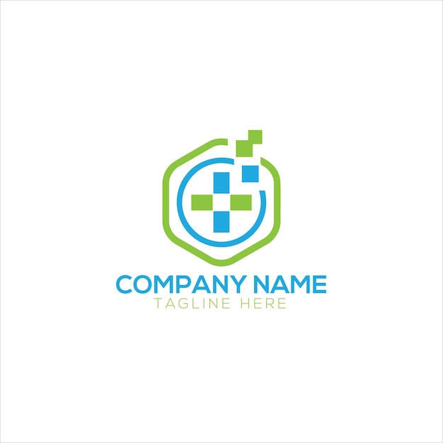 plantilla de logotipo de farmacia médica