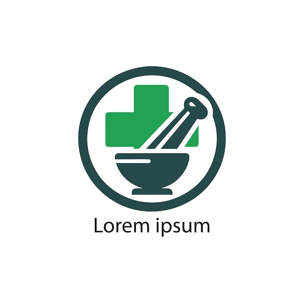 Plantilla Logotipo de la farmacia