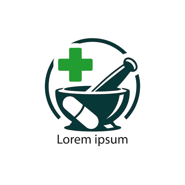 Plantilla Logotipo de la farmacia