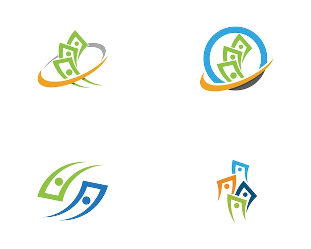 Plantilla de logotipo de finanzas empresariales