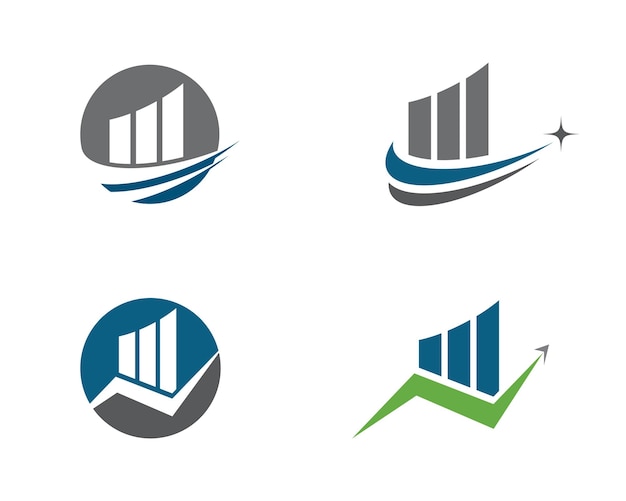 Plantilla de logotipo de finanzas empresariales