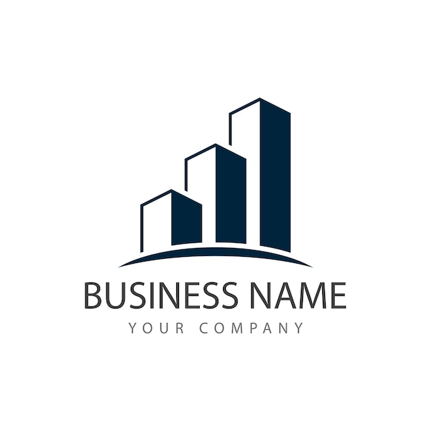 Plantilla de logotipo de finanzas empresariales