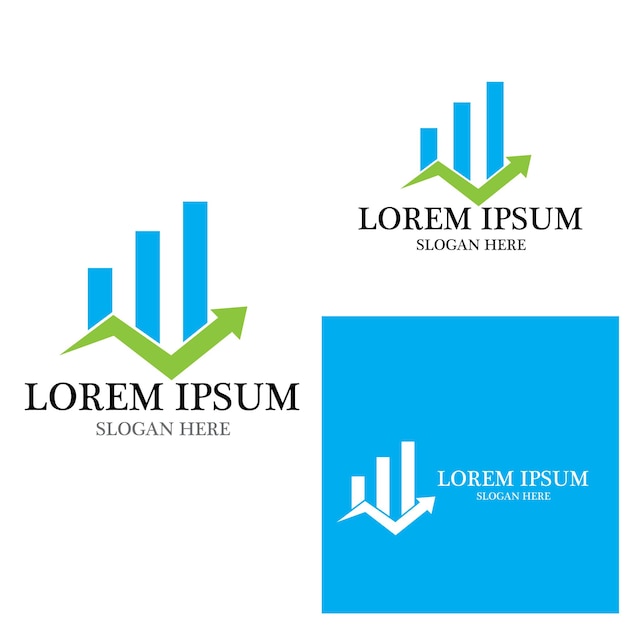 Plantilla de logotipo de finanzas empresariales