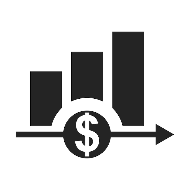 plantilla de logotipo de finanzas Isolado Icon de identidad de marca Abstracto gráfico vectorial