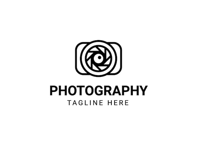 Plantilla de logotipo de fotografía