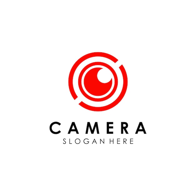 Plantilla de logotipo de fotografía