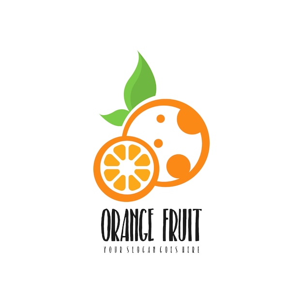 Vector plantilla de logotipo de fruta