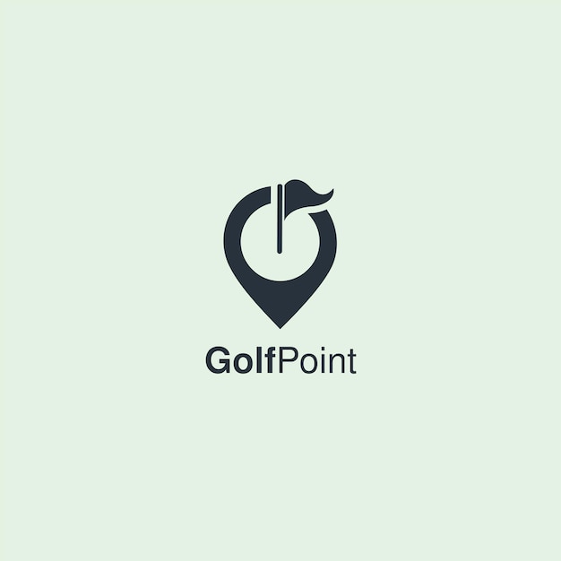 Plantilla del logotipo del golf