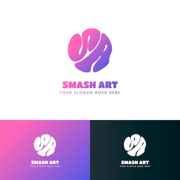 Plantilla del logotipo de Gradient sa