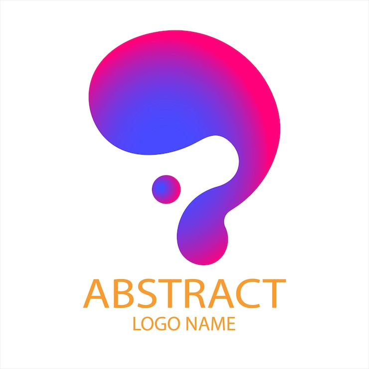 Vector plantilla de logotipo de gradiente abstracto diseño de logotipo vectorial