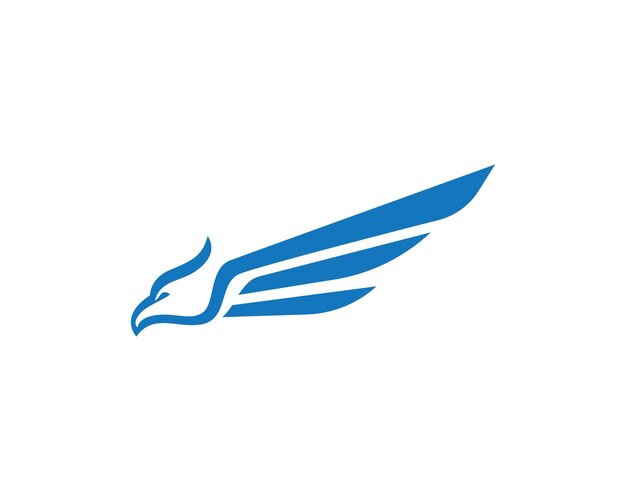 Plantilla de logotipo de halcón de Halcón