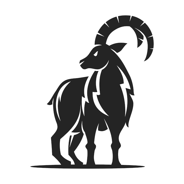 plantilla de logotipo de Ibex icono de identidad de marca aislado resumen gráfico vectorial