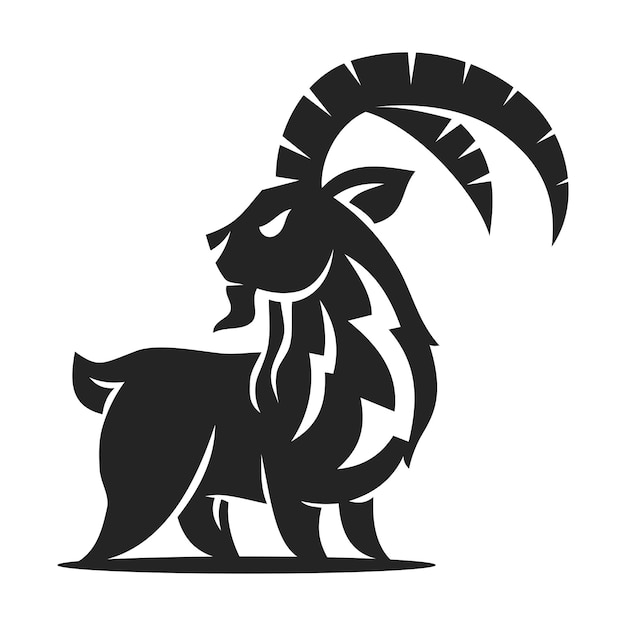 plantilla de logotipo de Ibex icono de identidad de marca aislado resumen gráfico vectorial