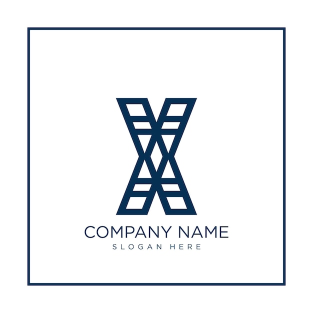 Plantilla de logotipo inicial