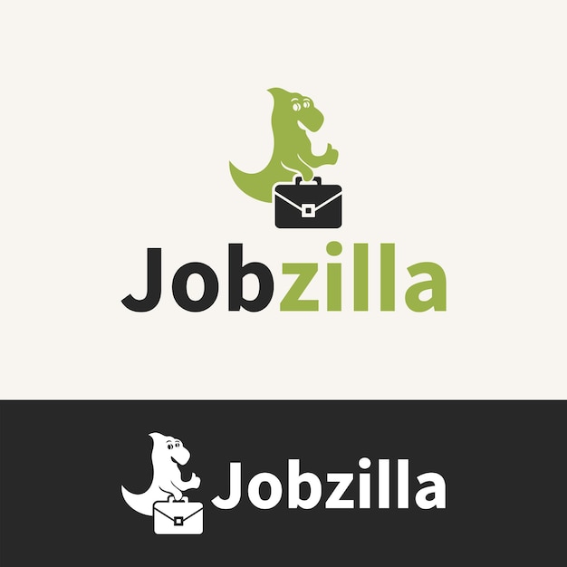 Plantilla de logotipo de joz zilla