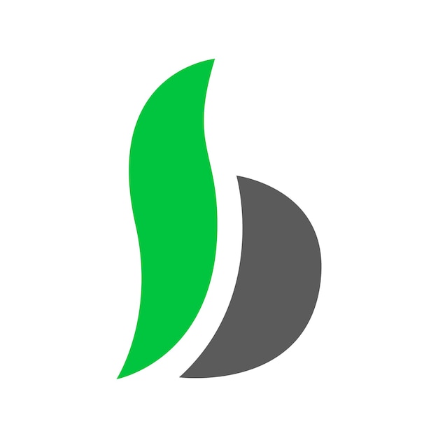 plantilla del logotipo de la letra b elemento del logotipo de la letra b