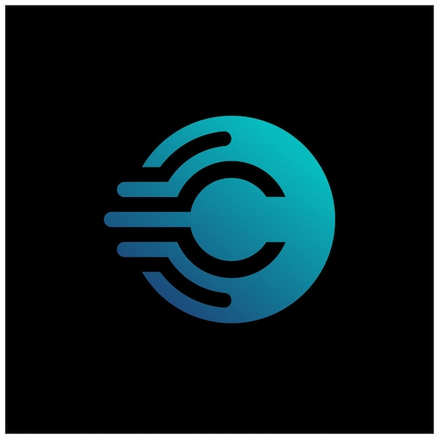plantilla de logotipo de la letra C y O Logotipo abstracto para una empresa Elemento de diseño de identidad corporativa