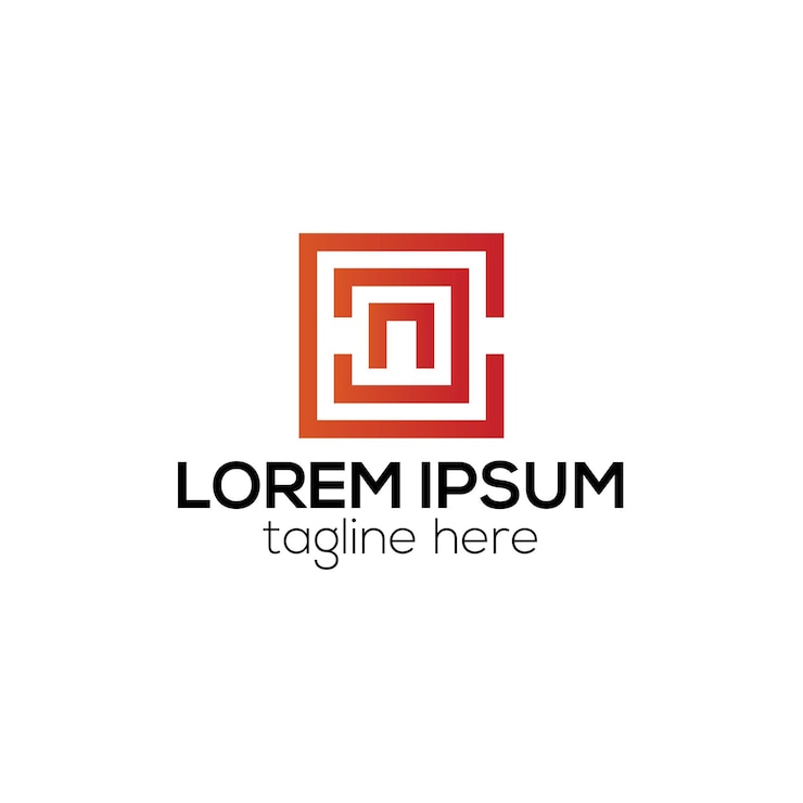 Vector plantilla de logotipo de la letra ccc del monograma inicial abstracto