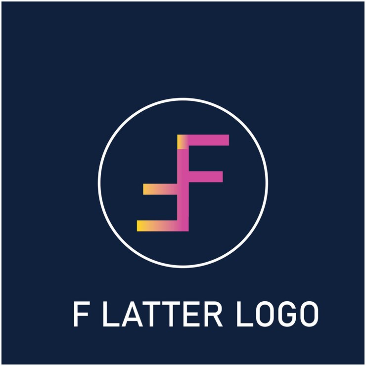 plantilla de logotipo de la letra vector f libre