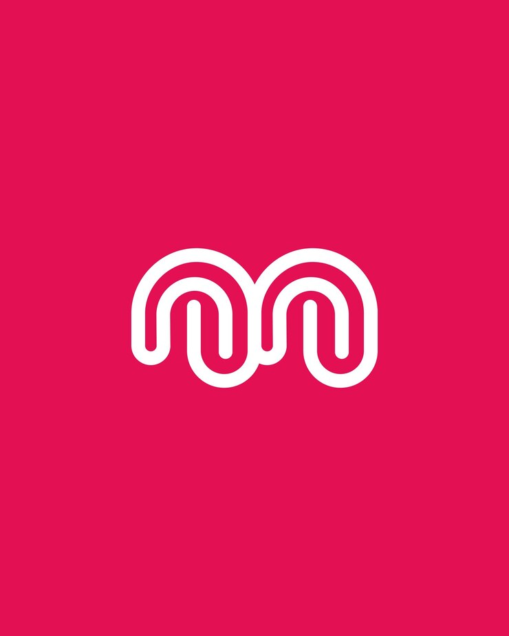 Vector plantilla de logotipo de la letra vector m gratuita