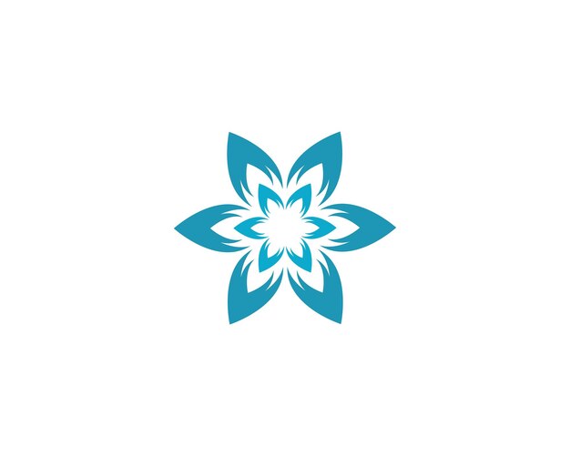 Plantilla de logotipo de loto de belleza